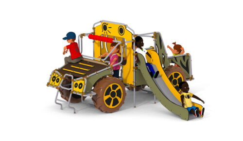 Pickup truck med rutsch