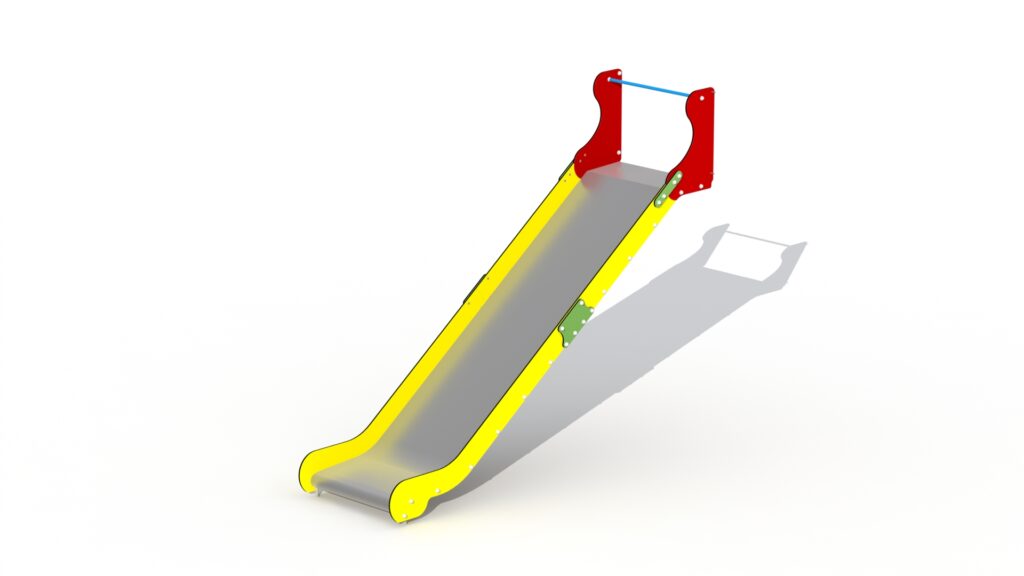 Stainless Steel Slide 1,0 X 2,02 M - Platform - Bild 4