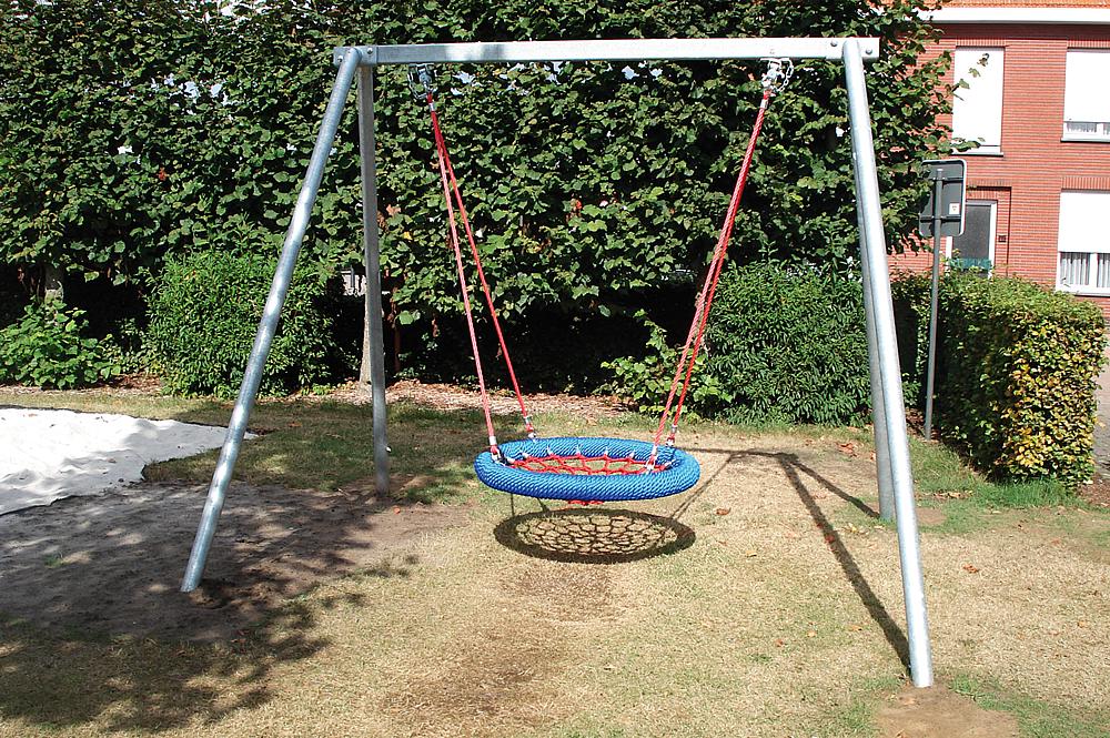 Double swing with nest seat Ø 100 cm - Bild 4