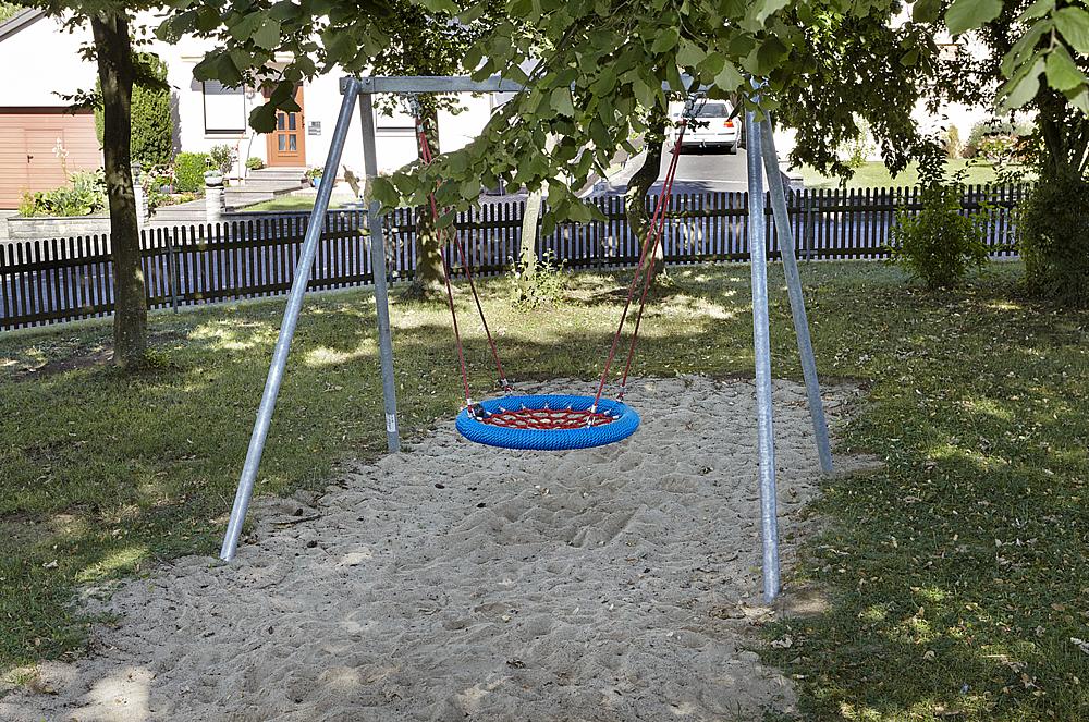 Double swing with nest seat Ø 100 cm - Bild 5