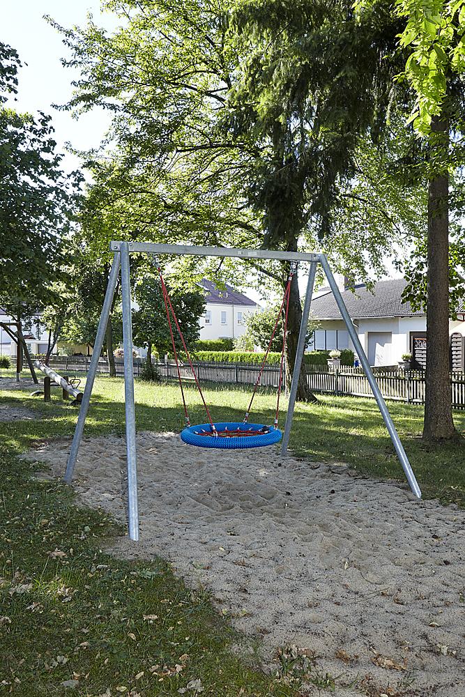 Double swing with nest seat Ø 100 cm - Bild 6