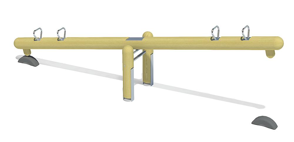 Two/four-seater seesaw