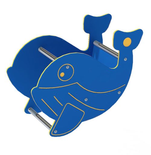 Spring rocker Whale without spring