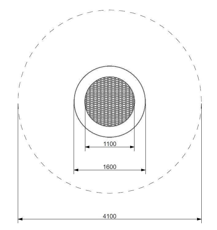Trampoline Rado 160 - Bild 5