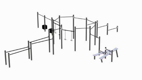 BootCamp Workout set 3 med kuber
