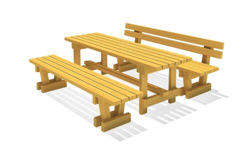 Set of table and seats Spessart 200