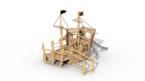 Pirate ship Albatros (stern)