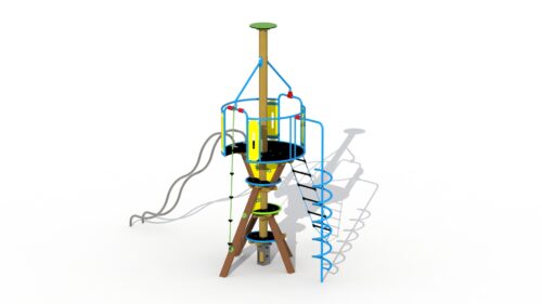 SPACE SHUTTLE (WITH SLIDING TUBES)