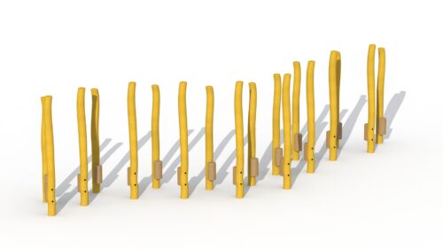 PATH OF STILTS (18 POSTS)