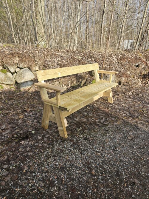 Soffa med armstöd Ronja 170 cm