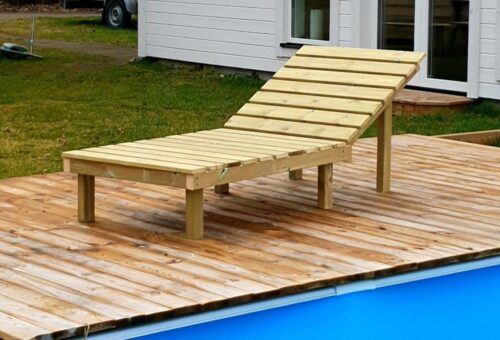 Solbädd dubbel 180 cm