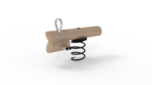Spring seesaw