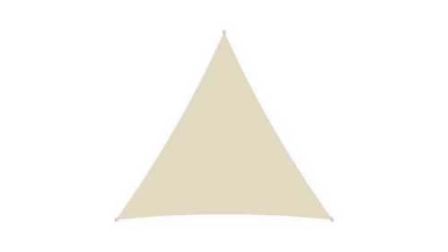 PE triangular sunshade, 3x3x3 m