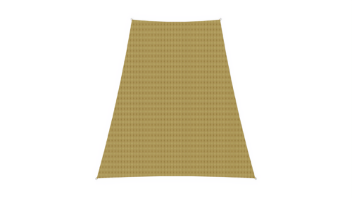 HDPE trapezoidal sunshade, 3.6x3.6x3.6x2 m