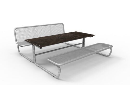 Parador Harmony 180 med en soffa och en bänk och massiv platta