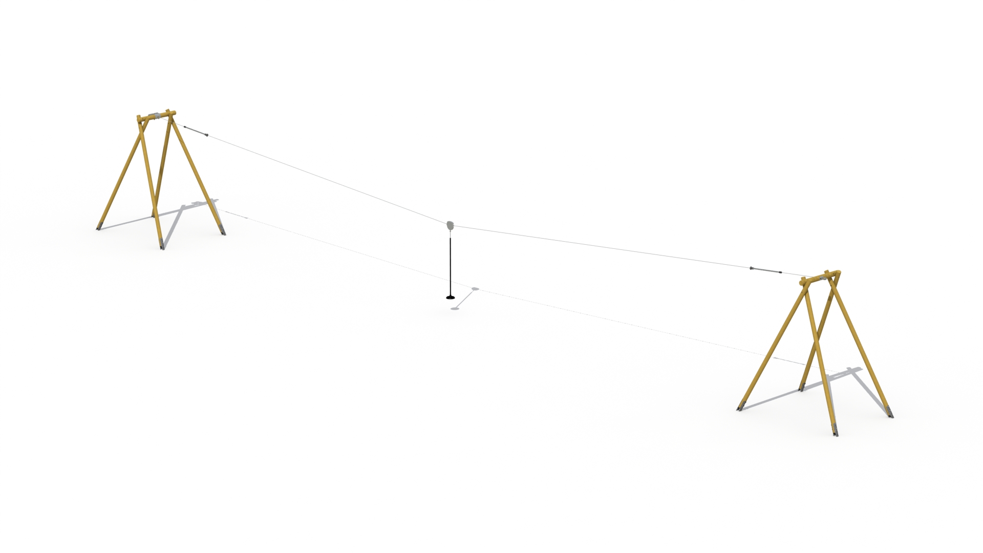 Wooden aerial runway (without starting platforms) - Bild 3
