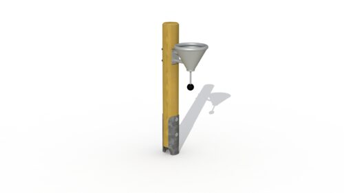 Sand cone with beam