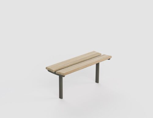 Bänk kort 2-sits