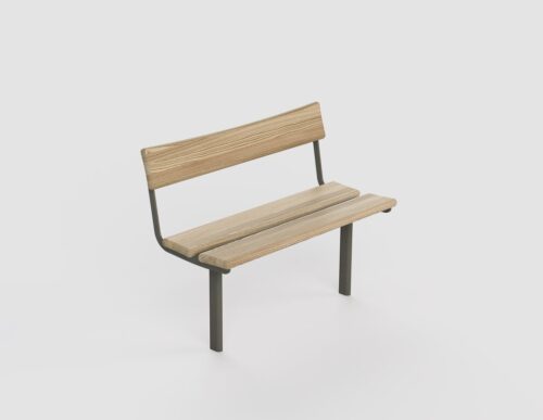 Pillow soffa kort 2-sits utan armstöd