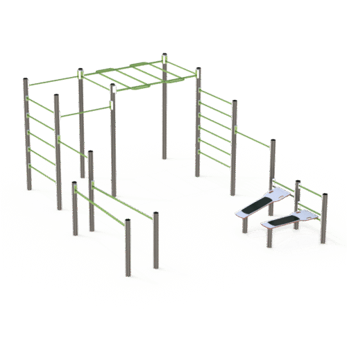 Workout set 2 Fallhöjd <1,5 m
