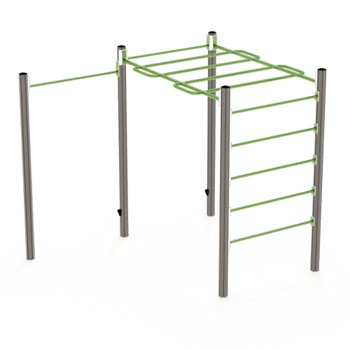 Monkeybar med pull up – Fallhöjd <1,5 m