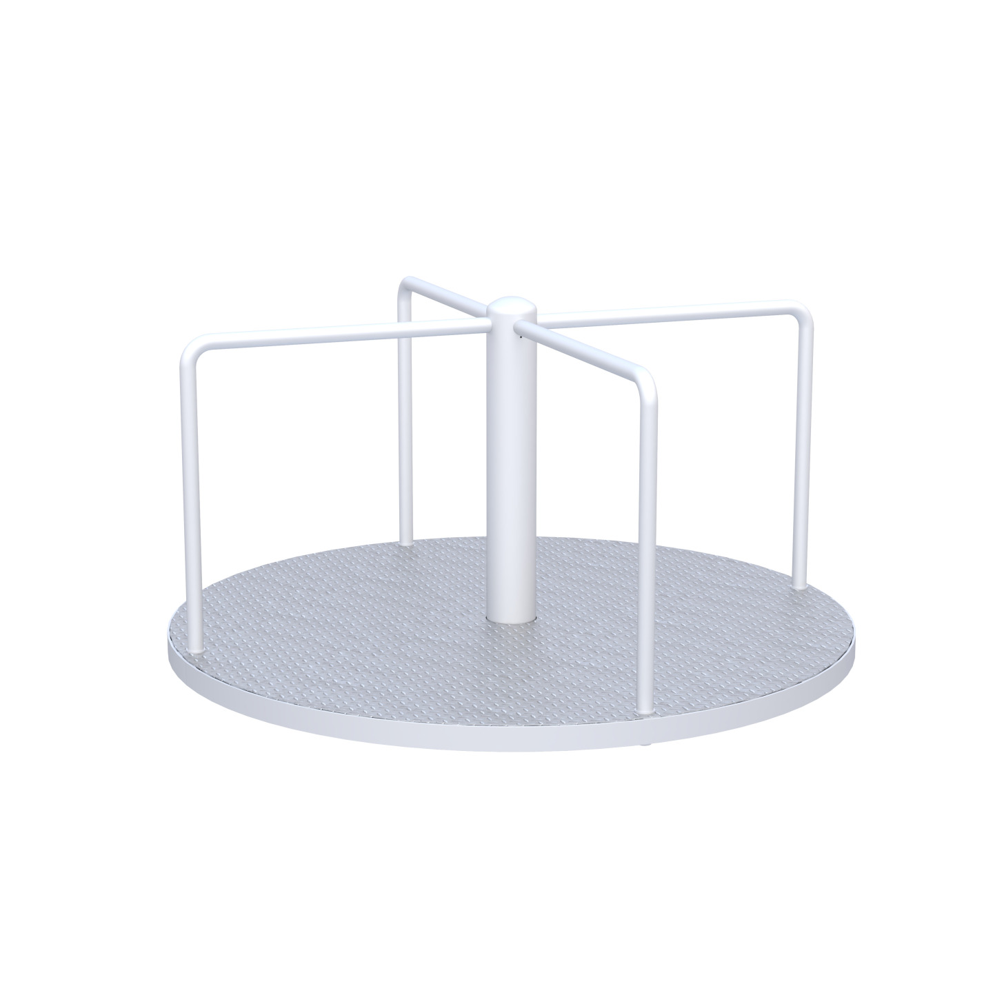 Four-arms plate carousel Steel KA/002 - Bild 2