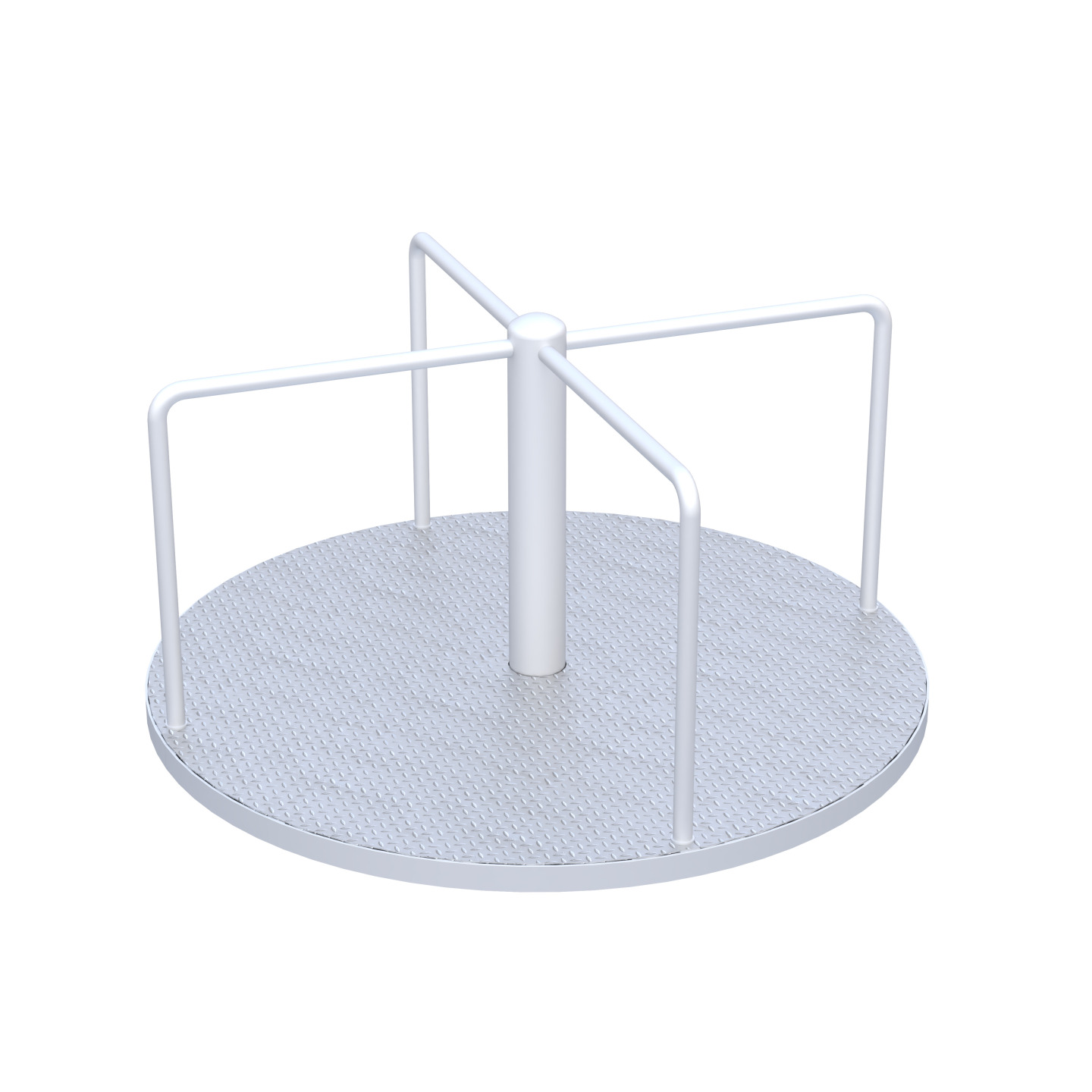Four-arms plate carousel Steel KA/002 - Bild 3
