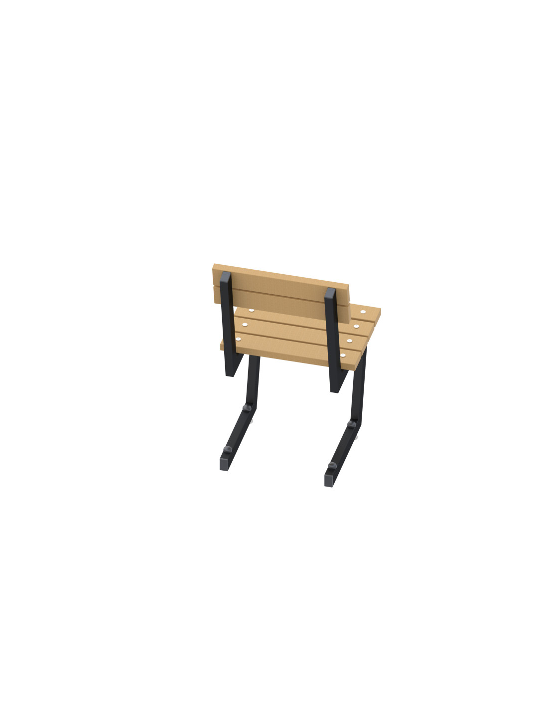 Stol med ryggstöd - Bild 4